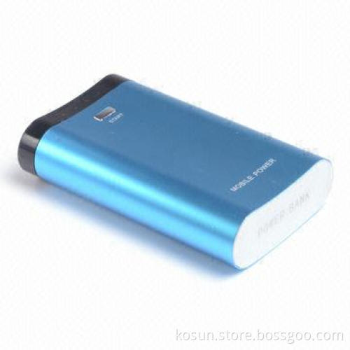Portable Power Bank, 5V/1,000mA Input Voltage